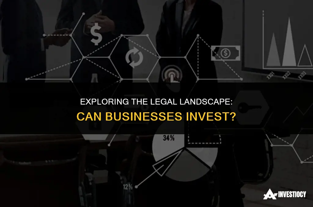 are businesses allowed to invest