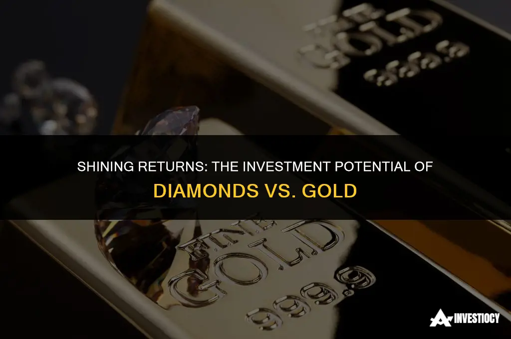 are diamonds a better investment than gold