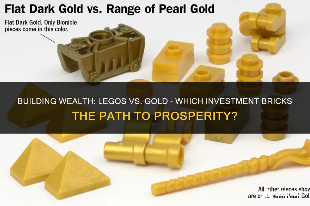 are legos a better investment than gold
