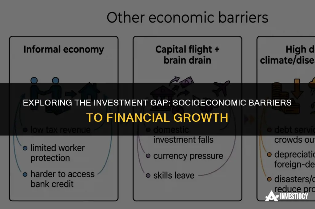 are poor people less likely to invest
