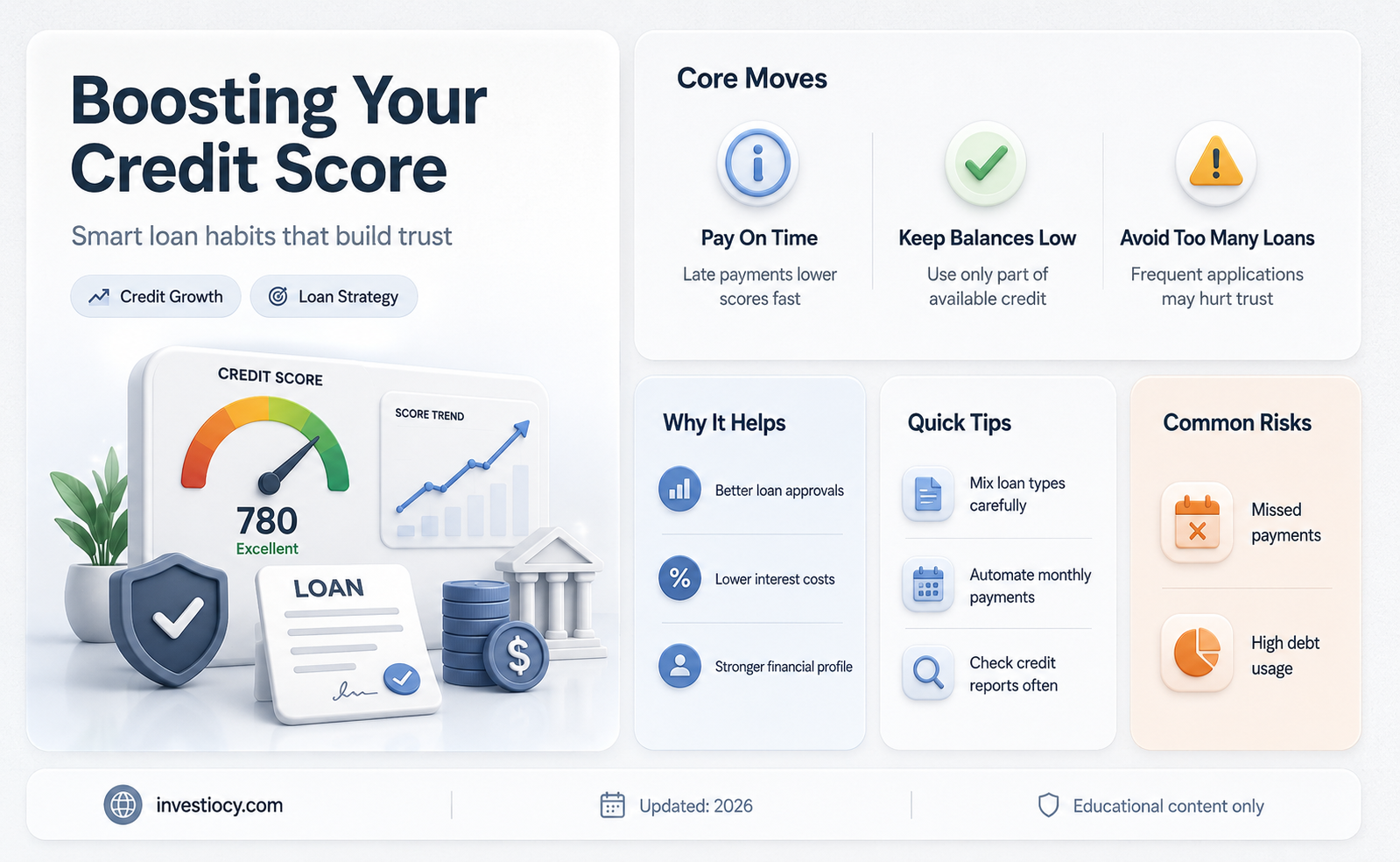 does taking a loan hel pcredit score