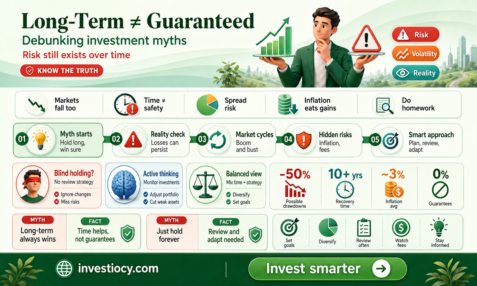 which statement about long term investments is not true