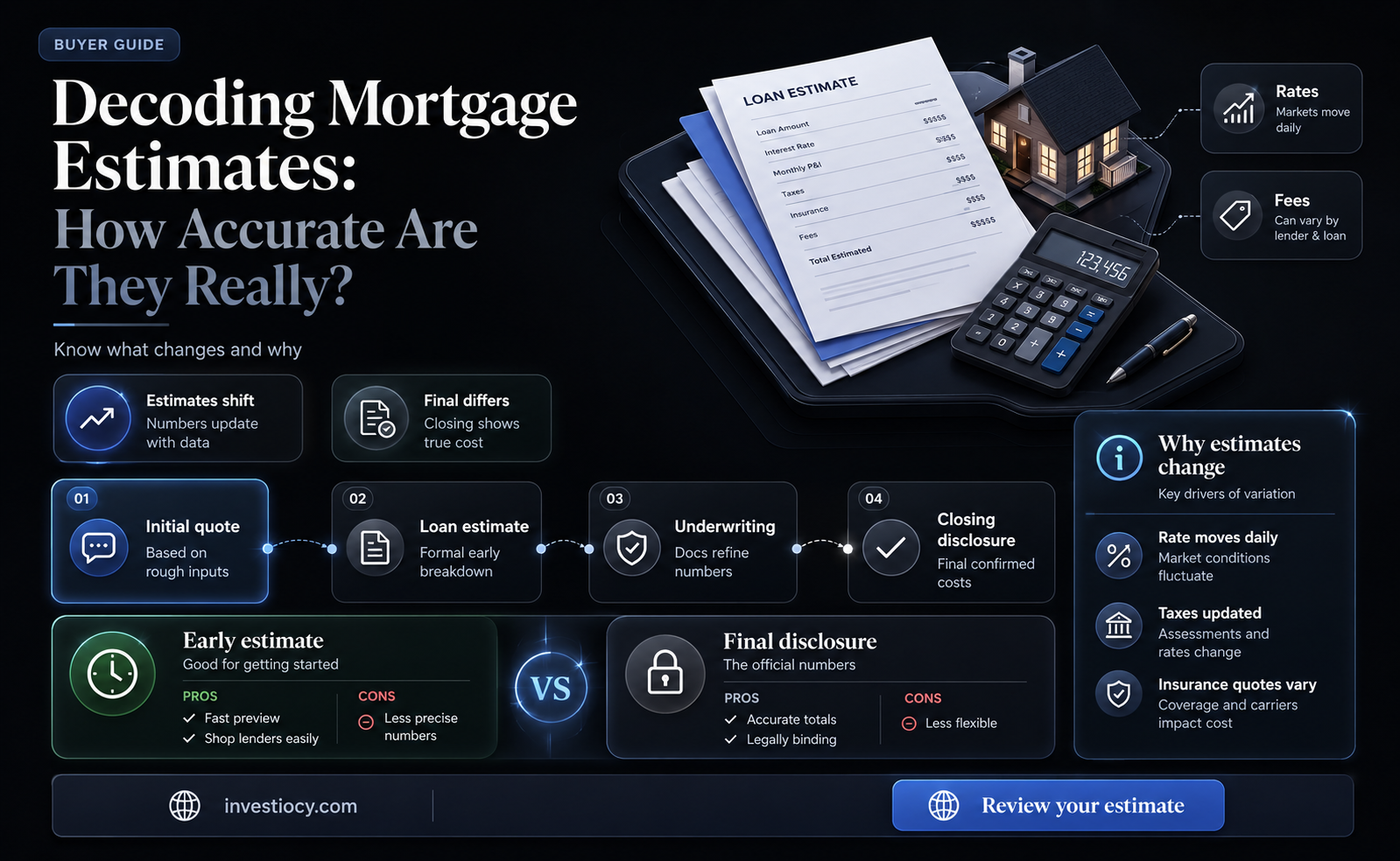 how accurate is a mortgage estimate