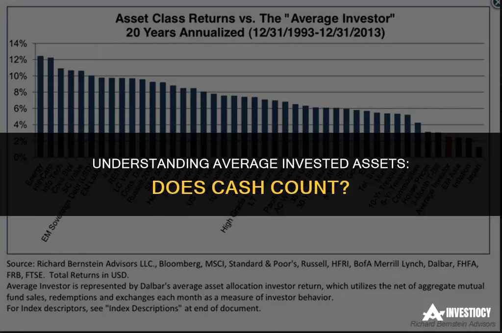 do average invested assets include cash