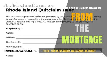 Understanding Quit Claim Deeds: Impact on Mortgage Responsibility