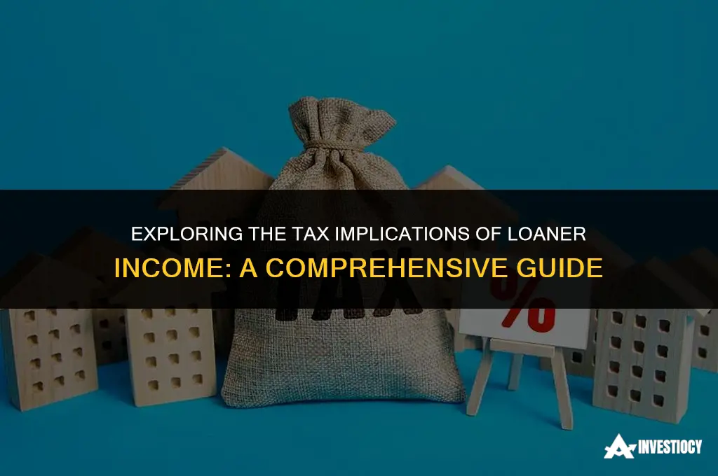 does being a loaner count as income