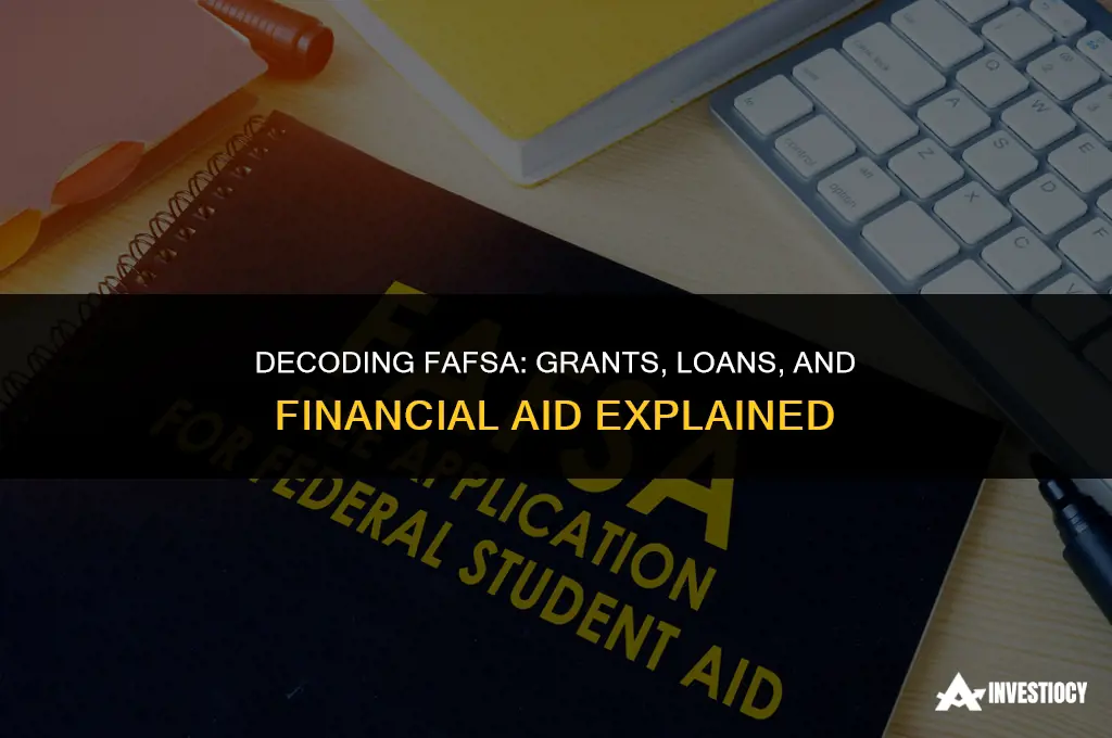 does fafsa awards loans