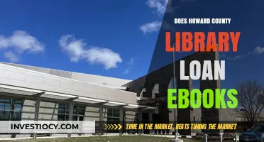 E-Book Borrowing at Howard County Library: A Comprehensive Guide