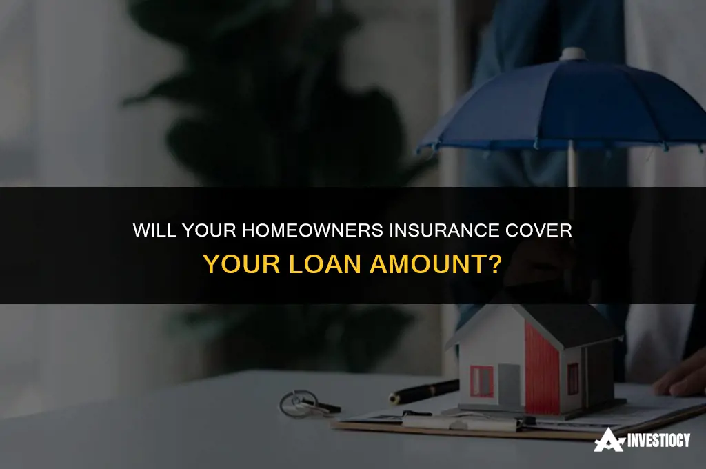 does my homeownera insurance have to cover the loan price