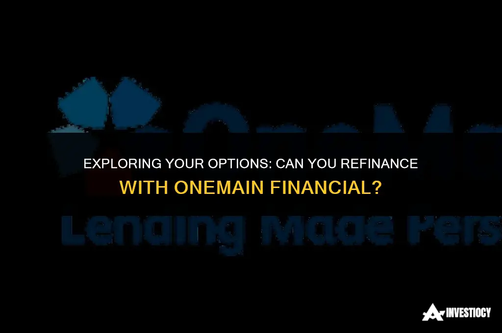 does onemain refinance loans
