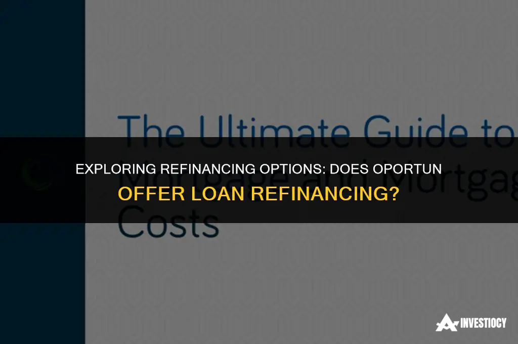 does oportun refinance loans