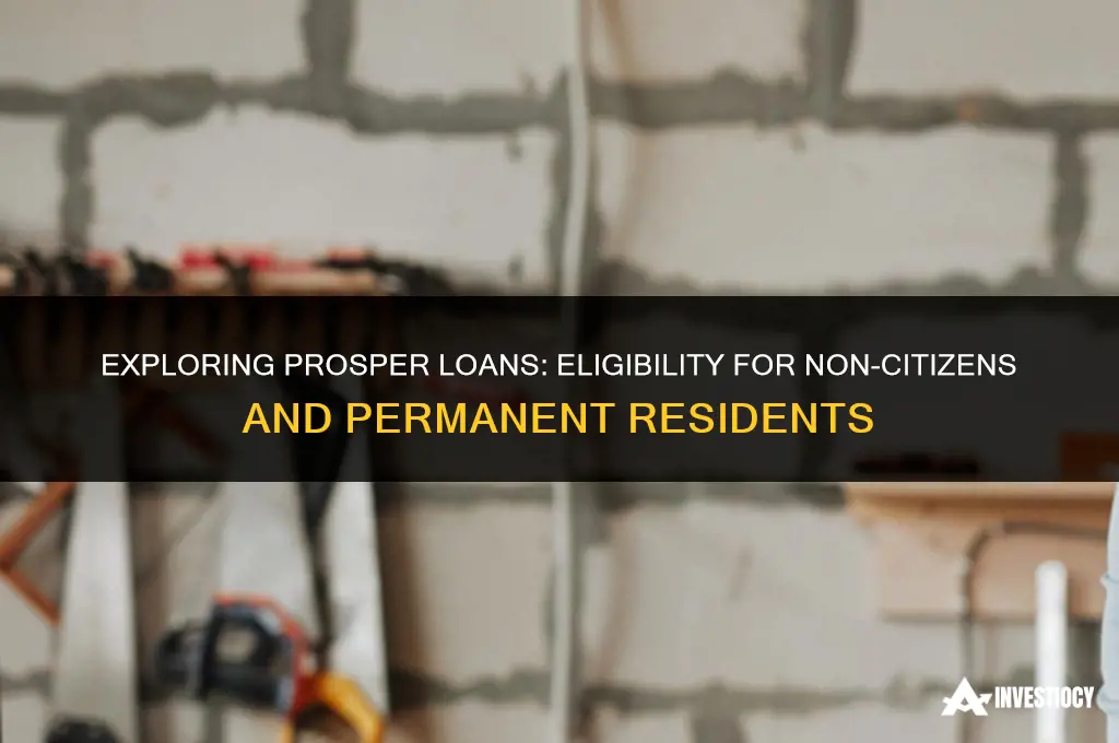 does prosper loan to non citizens or permanent residents