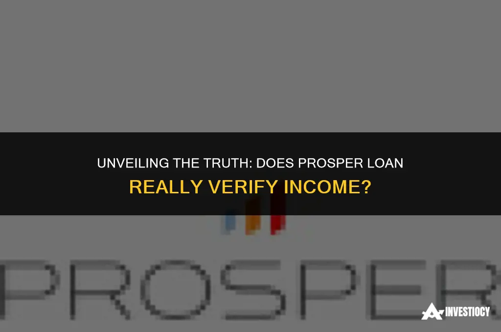 does prosper loan verify income