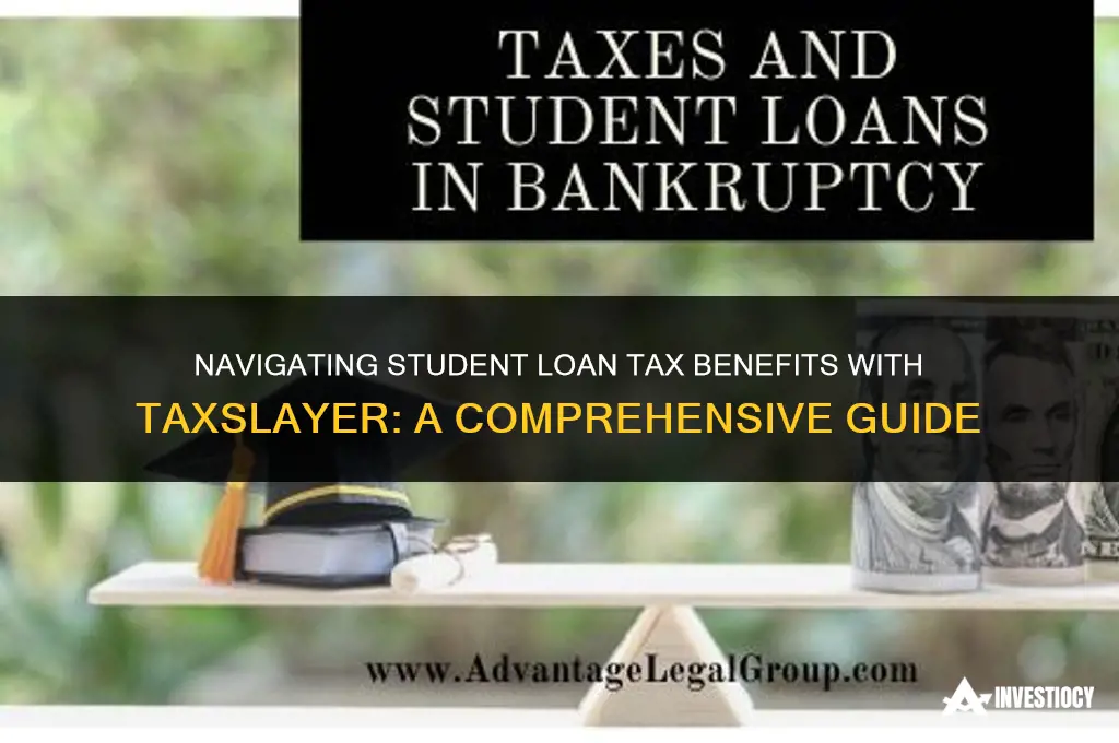 does taxslayer include studen loans