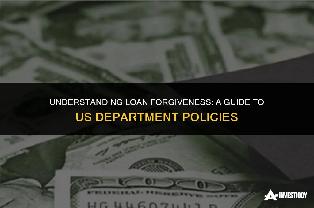 does the us department write off loans after a time