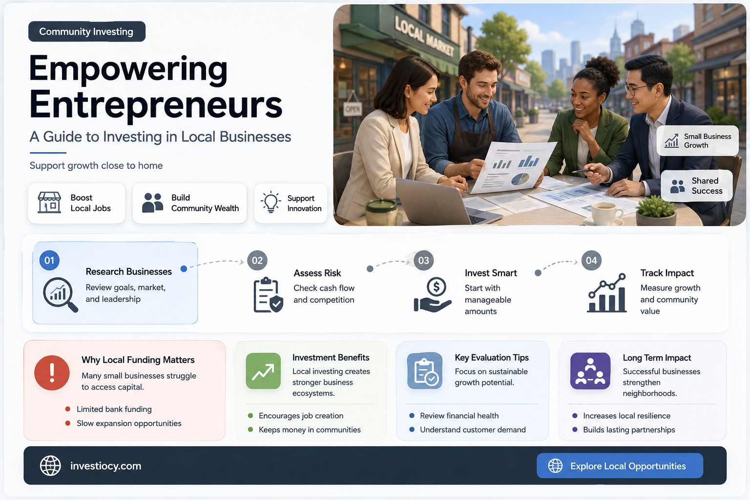 how to invest in a local business