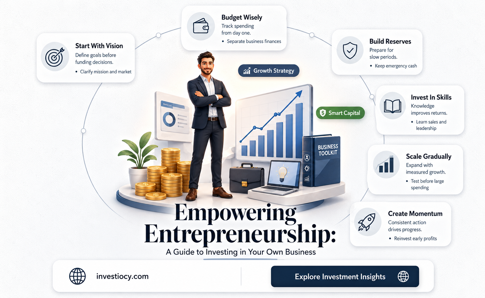 how to invest in your own business