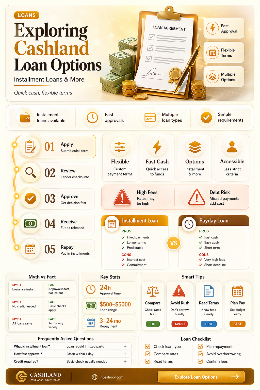 does cashland do installment loans