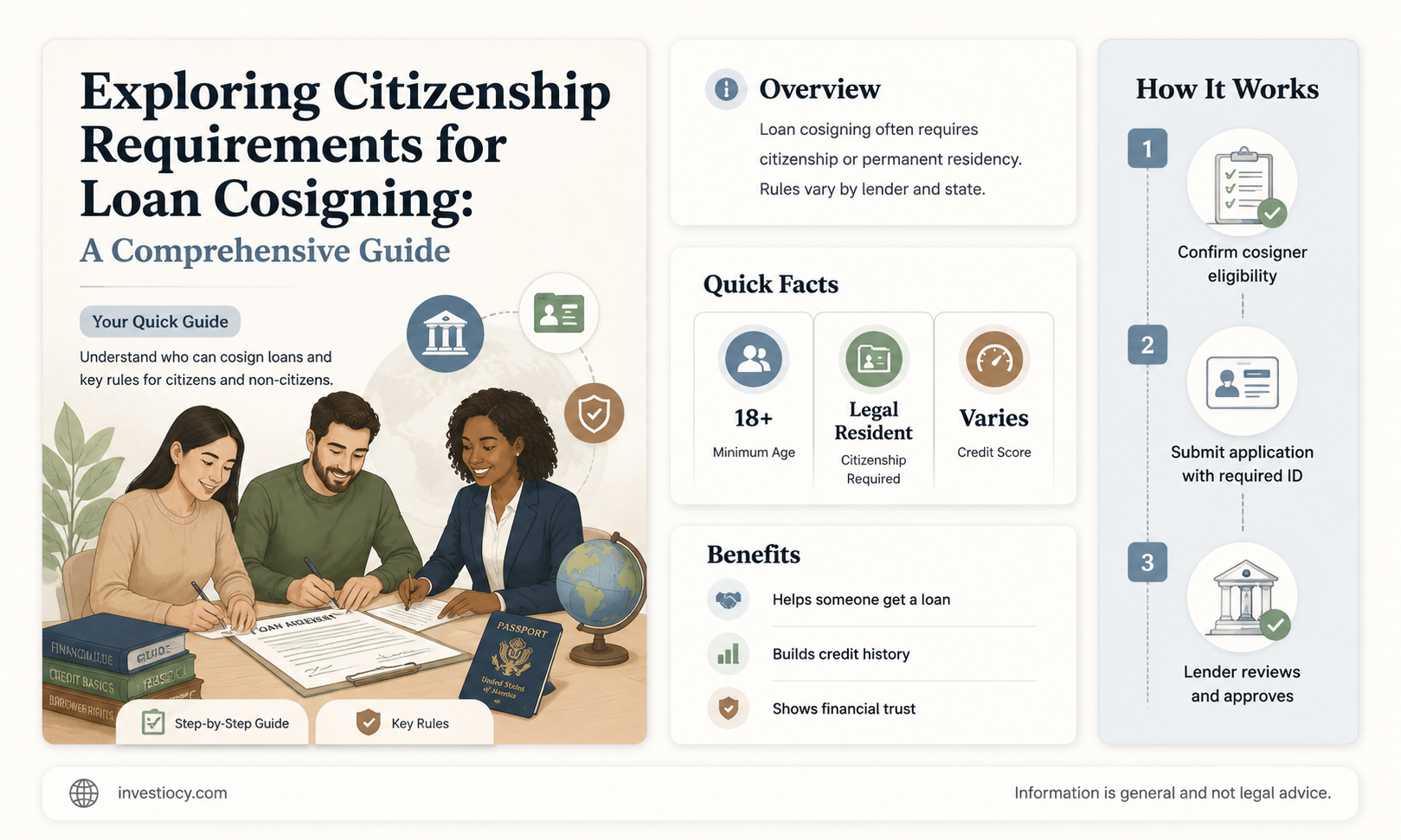 does cosigning for a loan have to be citizen