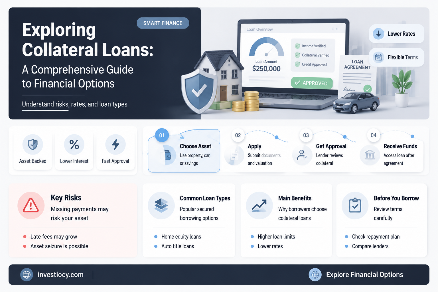does one main financial have collaterl loans