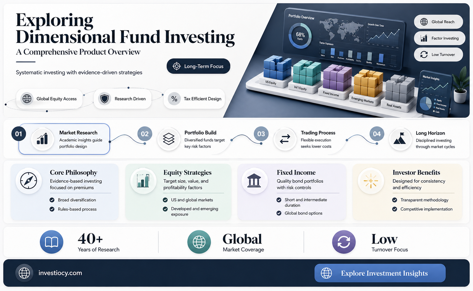 what products does dimensional fund investing offer