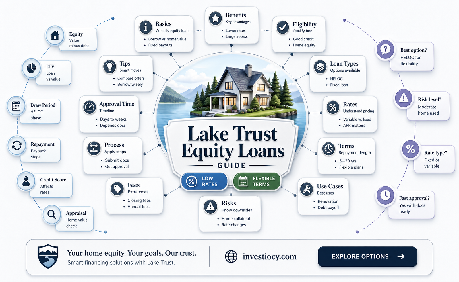 does lake trust do equity loans