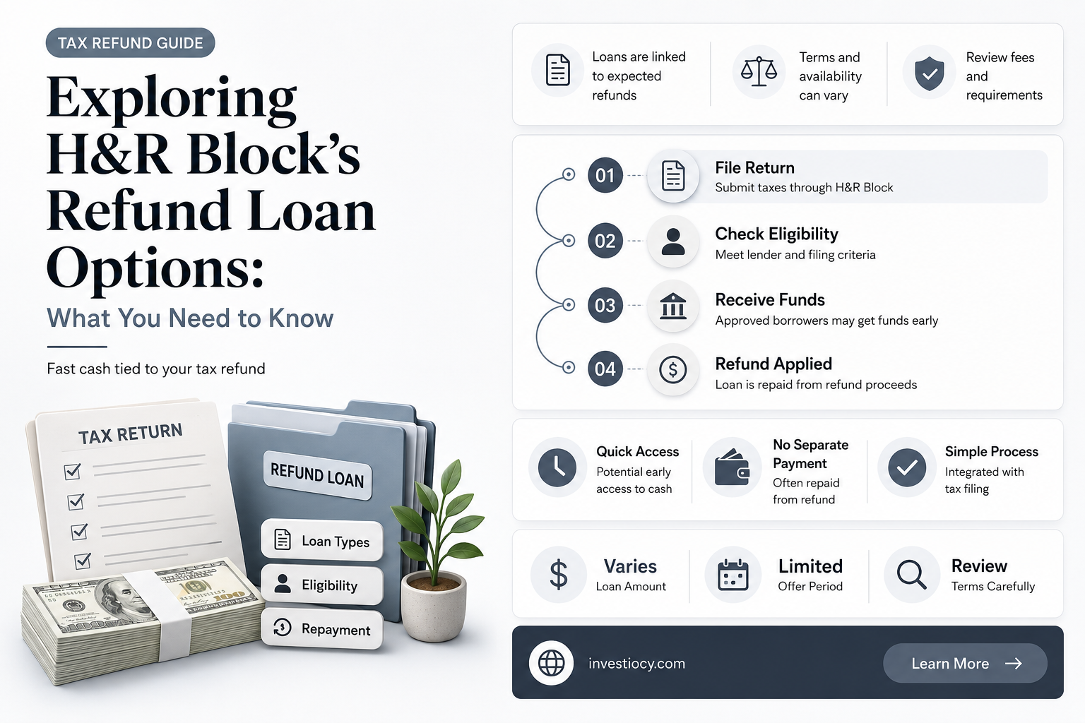 does hr block have refund loan