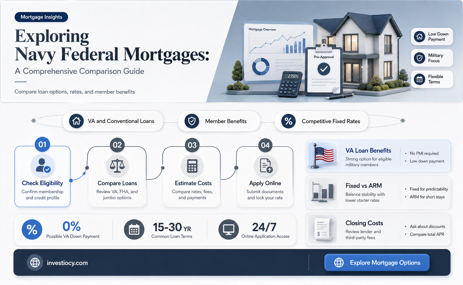 how do navy federal mortgages compare