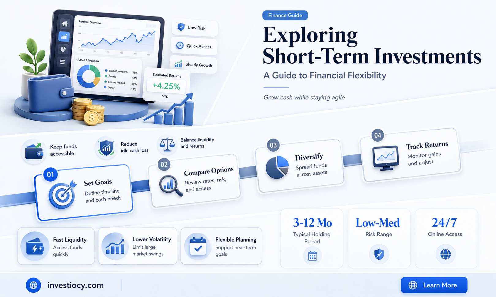 what is considered short term investments