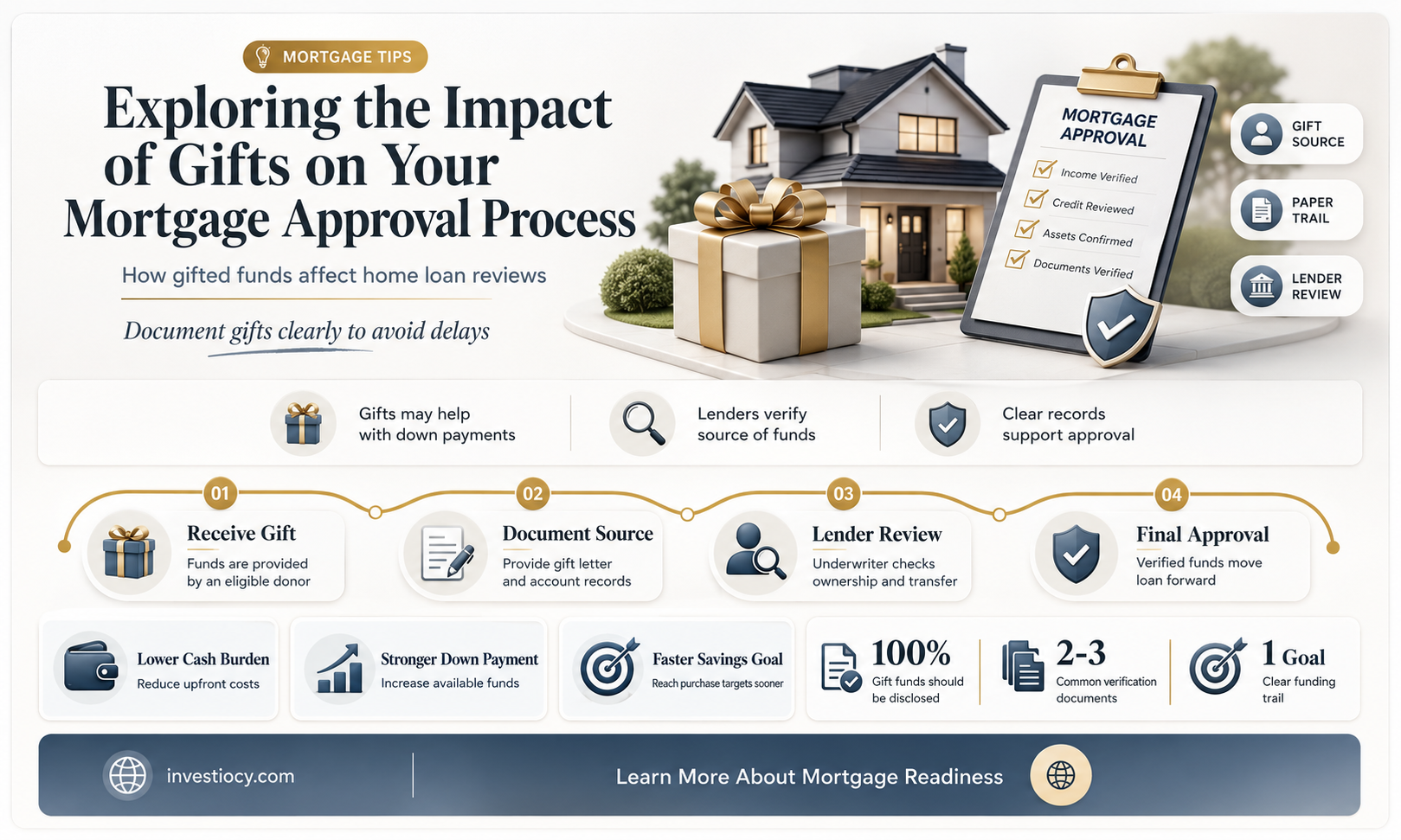 does a gift lower mortgage