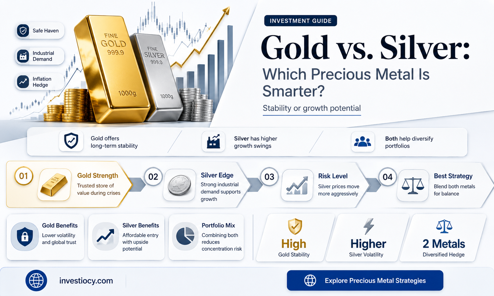 what is better to invest in gold or silver