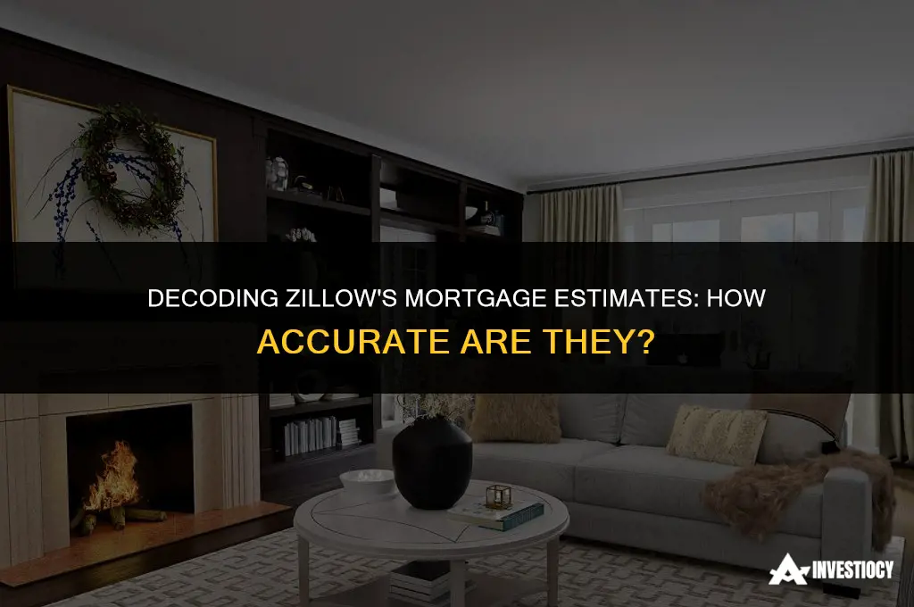 how accurate is zillow estimate mortgage