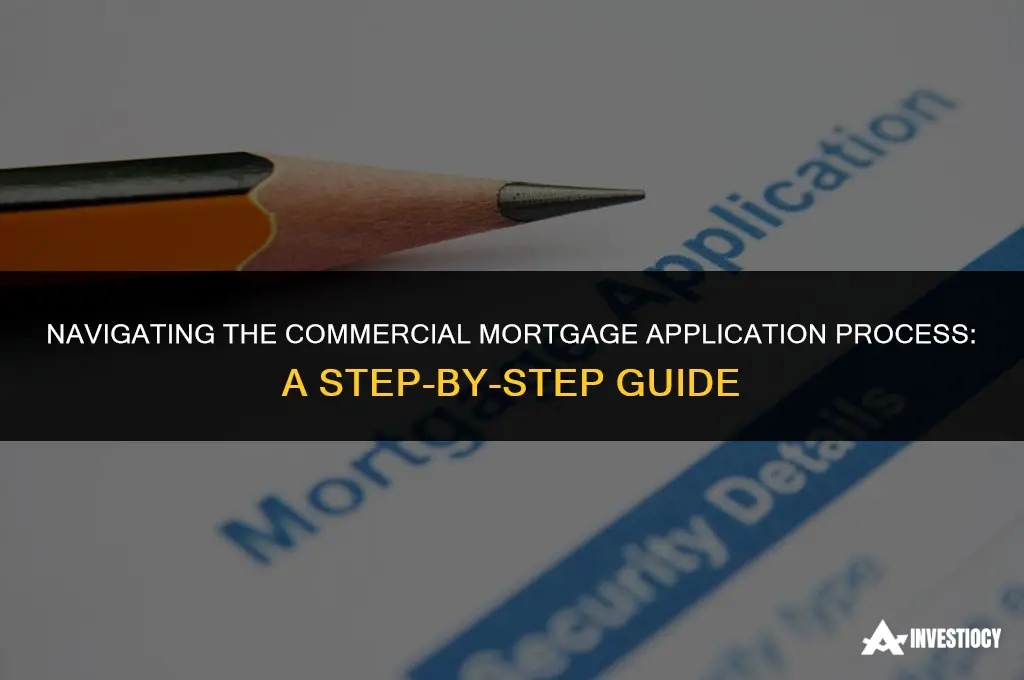 how do i apply for a commercial mortgage