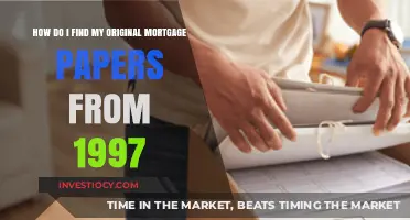 Tracking Down Your 1997 Mortgage Papers: A Step-by-Step Guide