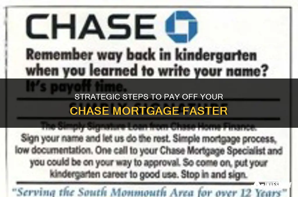 how do i payoff my chase mortgage