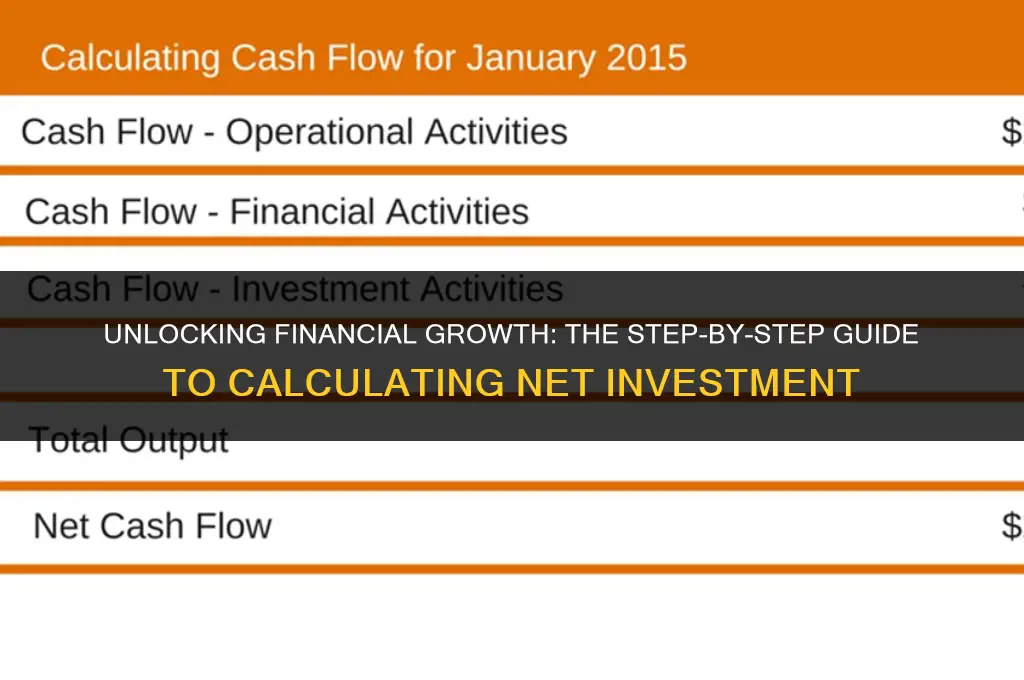 how do you calculate net investment