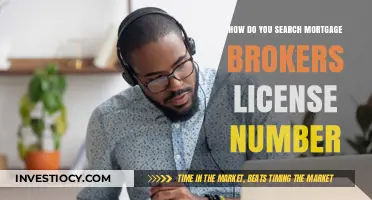 Find Your Mortgage Broker's License Number: A Simple Guide