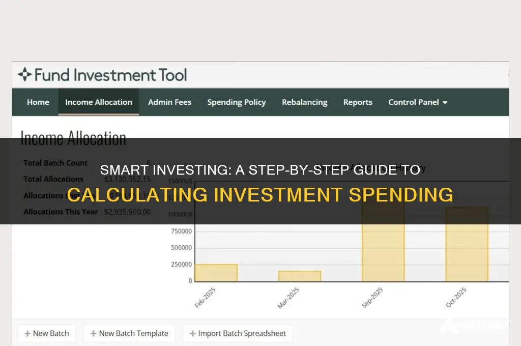 how to calculate investment spending