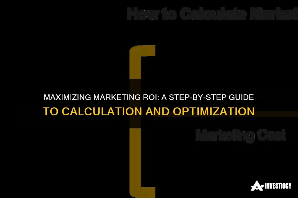 how to calculate return on marketing investment
