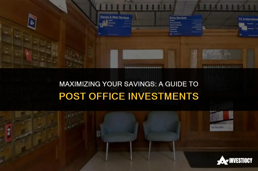 how to invest in post office savings