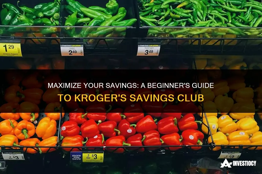 how to invest on krogers savings club