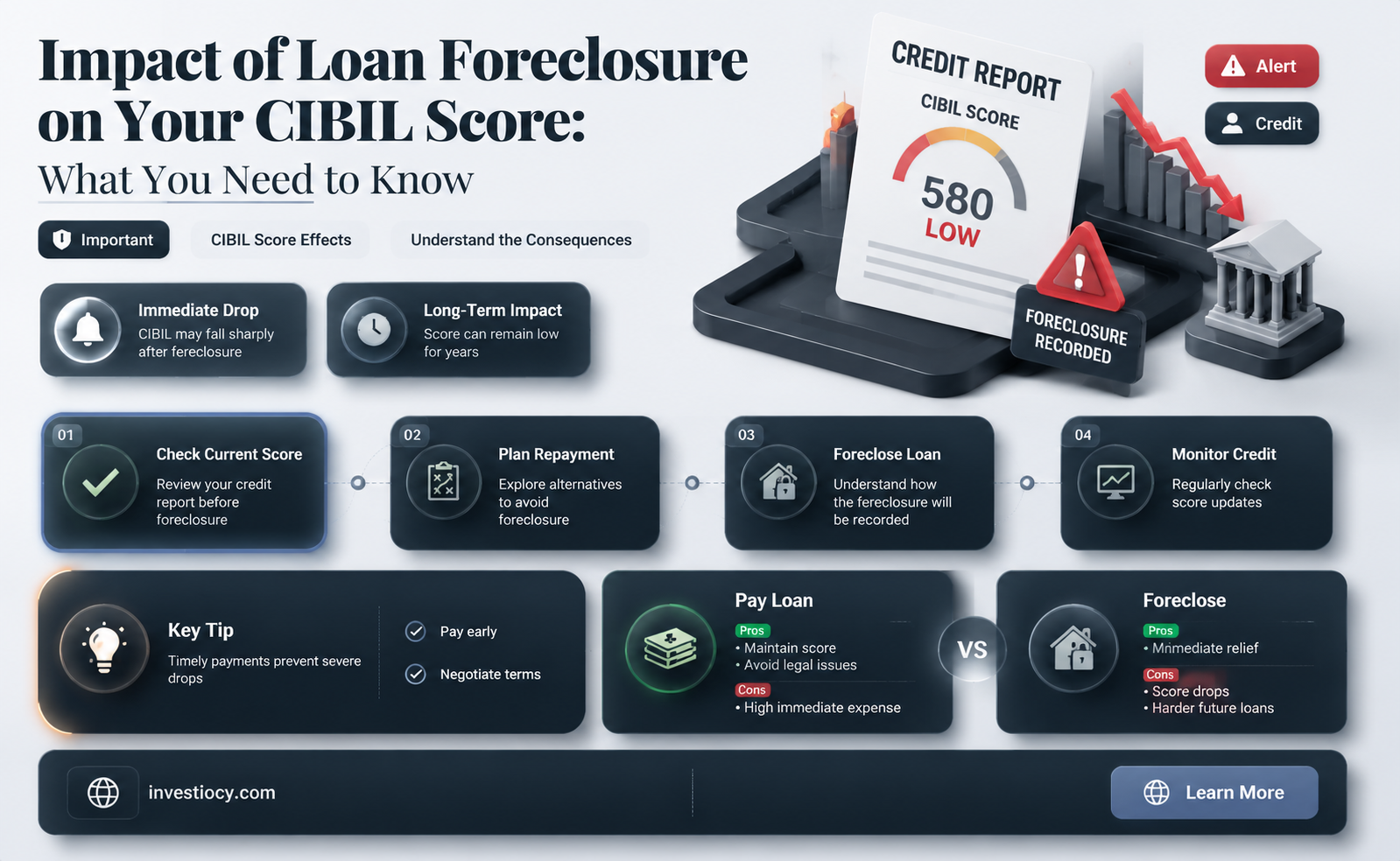 does foreclosure of loan affect cibil