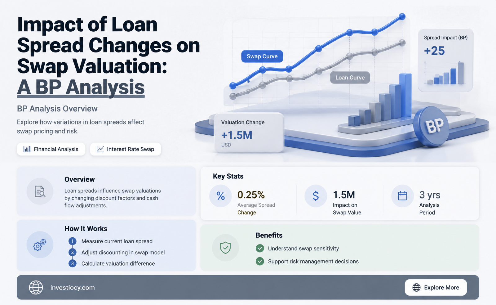 does loan spread change swap value per bp