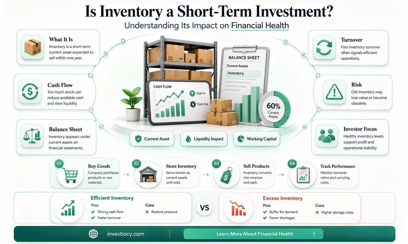 is inventory a short term investment