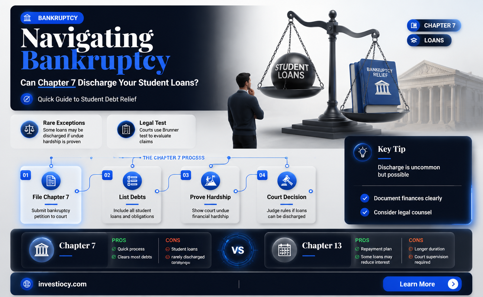 does ch 7 discharge educational loans