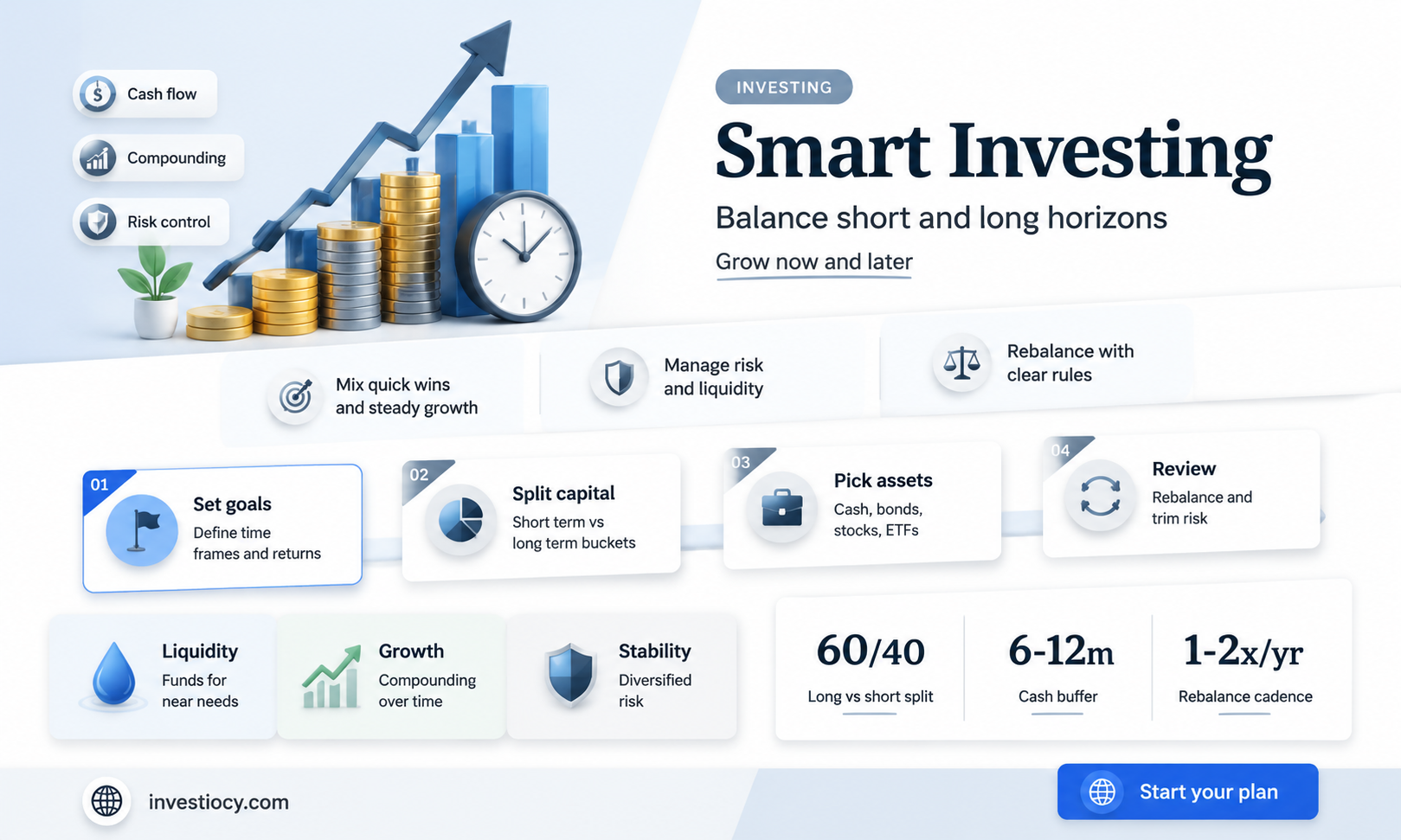 which of these are considered both short- and long-term investments