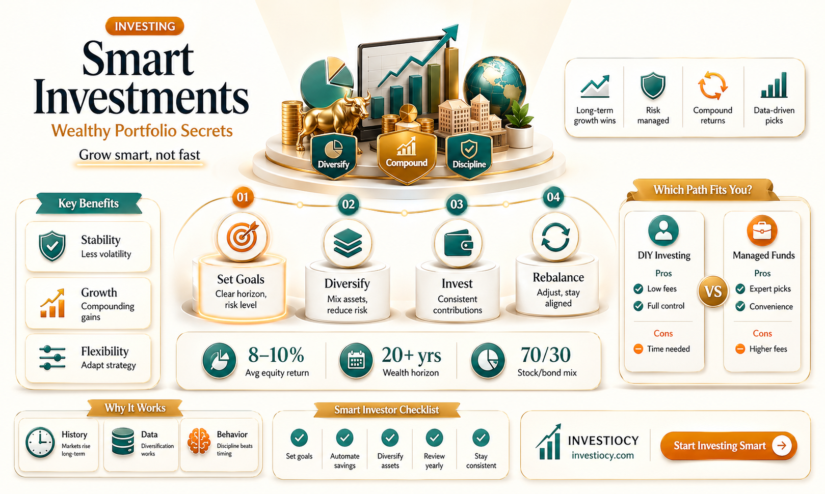 what do wealthy people invest in