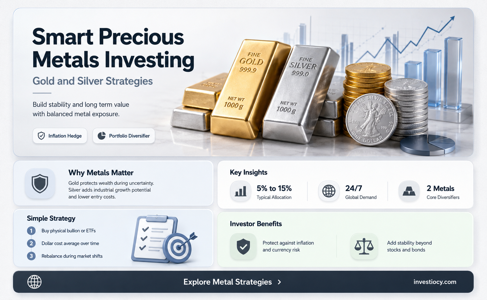 how do I invest in gold and silver