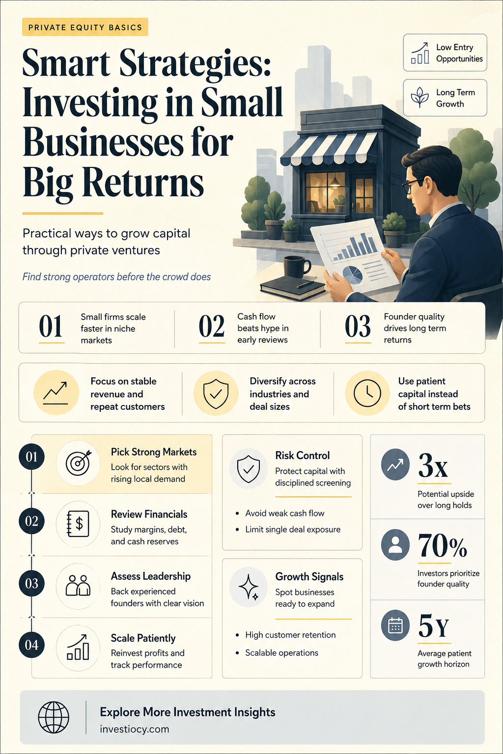 how to invest small business