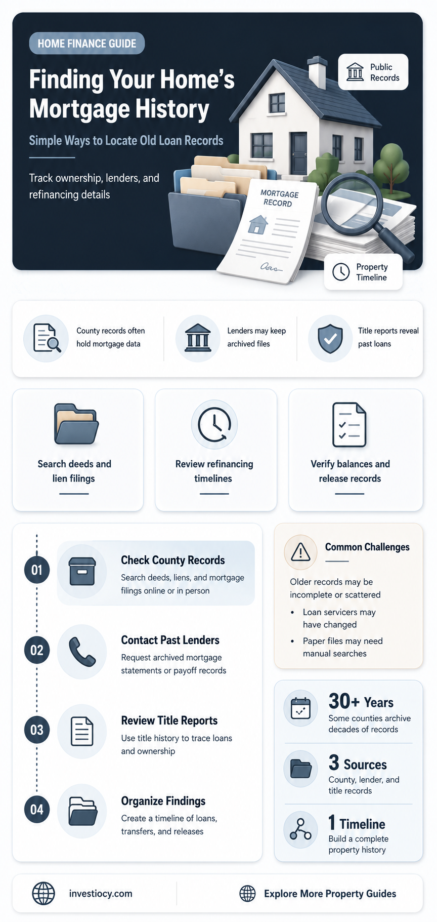 how do i find mortgage records